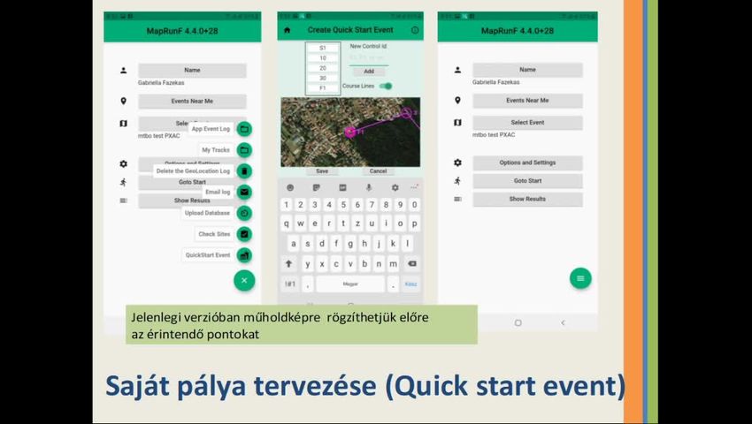 2020 03 02 Openstreetmap összejövetel Maprun alkalmazás 1. rész - grinTube